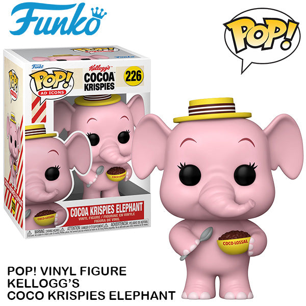 ★アメリカ直輸入★POP! AD ICONS VINYL FIGURE Kellogg's COCOA KRISPIES ELEPHANT 【FUNKO】