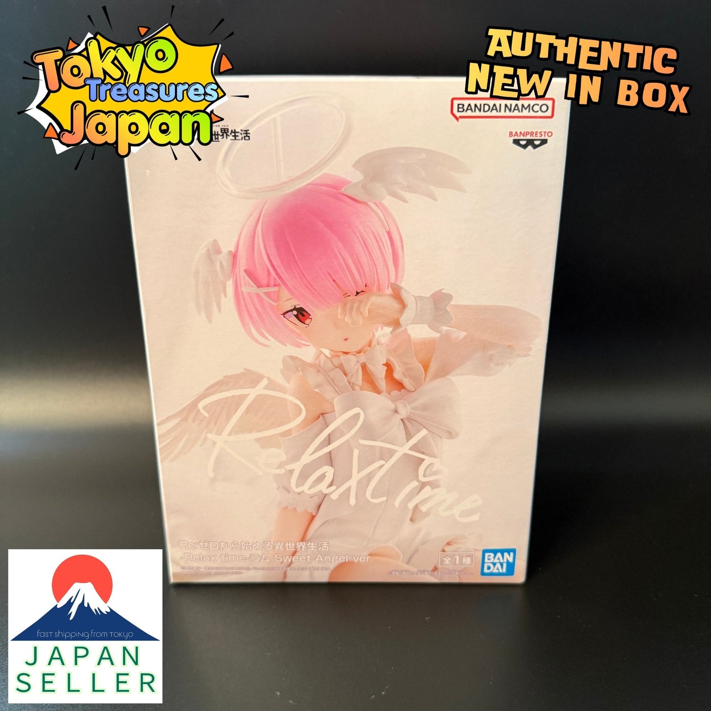 Re:Zero-Starting Life in Another World-Relax Time- Ram Sweet Angel ver.