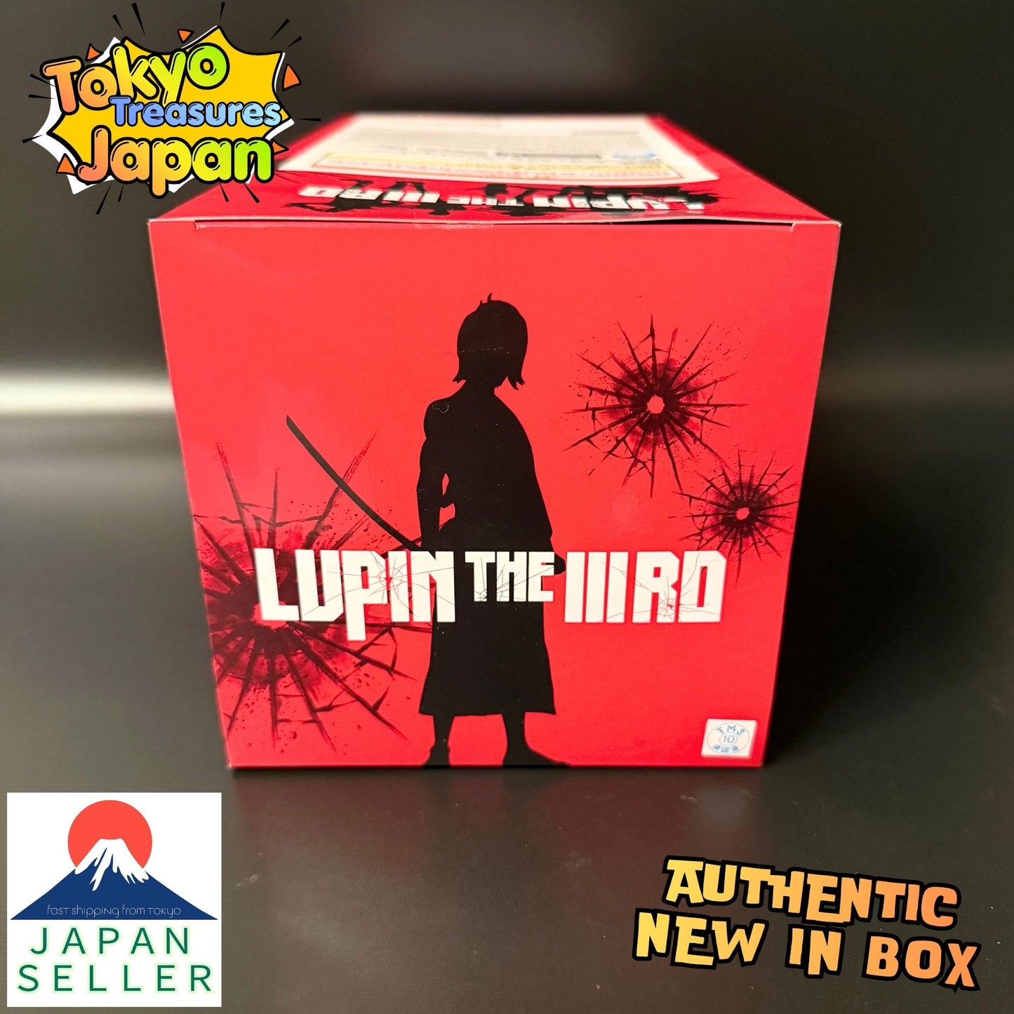 LUPIN THE ⅢRD Goemon Ishikawa Figure Authentic Japanese