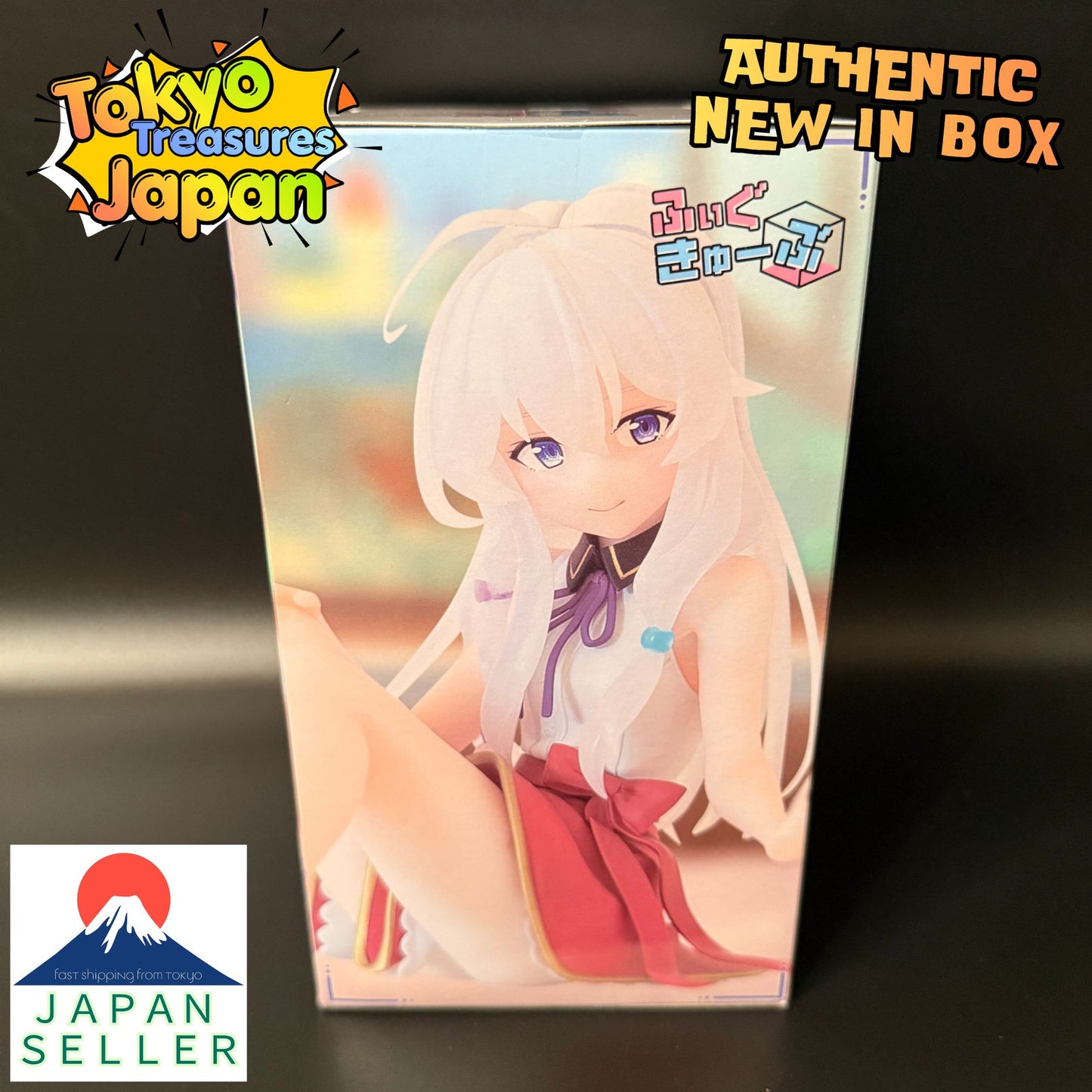 Wandering Witch: The Journey of Elaina Figu-Cube Elaina Authentic Japan