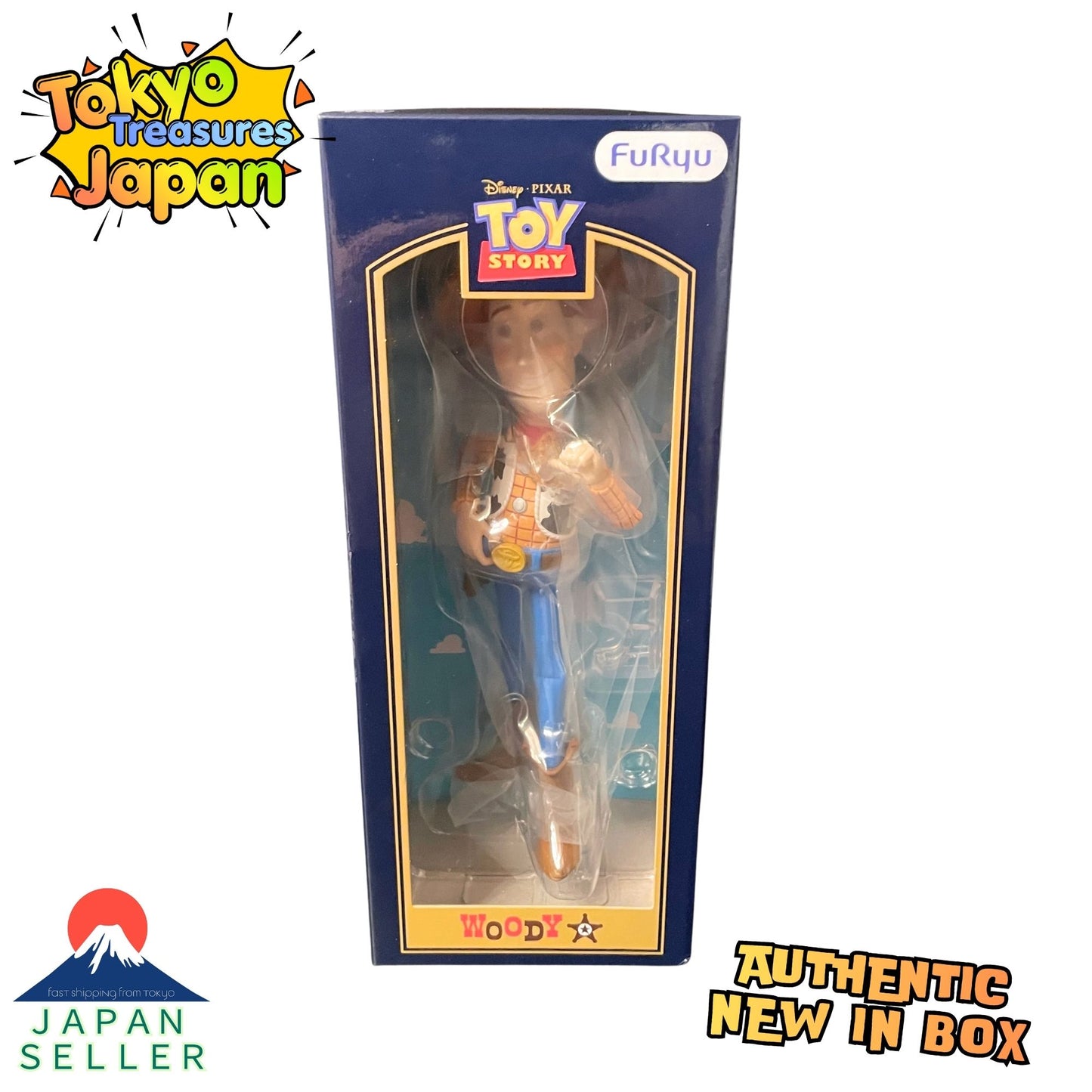 Toy Story Package Figure Collection: Woody Disney Authentic