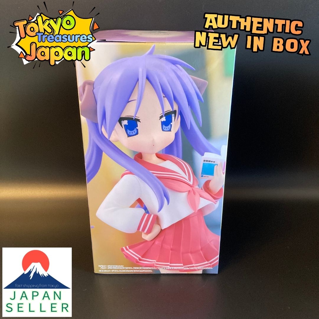 "Lucky Star" Trio-Try-iT Figure - Kagami Hiiragi -Authentic Japan Anime FuRyu