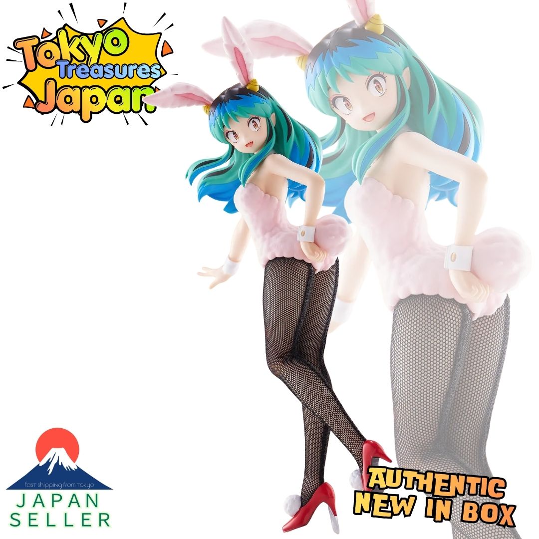 Urusei Yatsura BiCute Bunnies Figure: Lum Authentic Japanese FuRyu