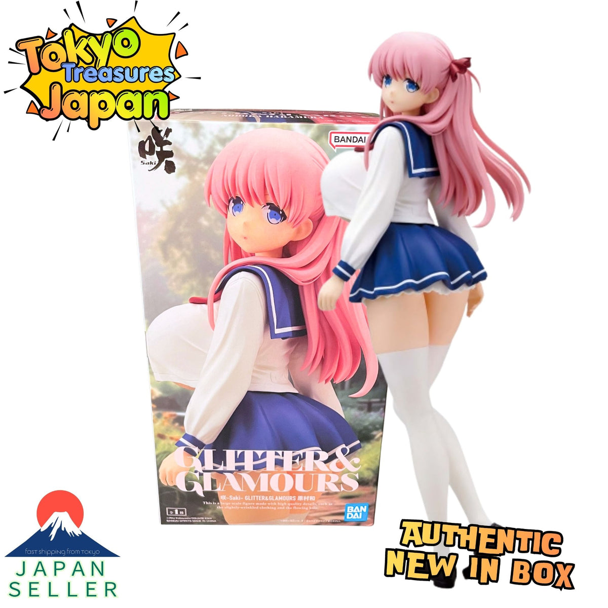 Saki: GLITTER & GLAMOURS - Nodoka Haramura Authentic Japanese Banpresto
