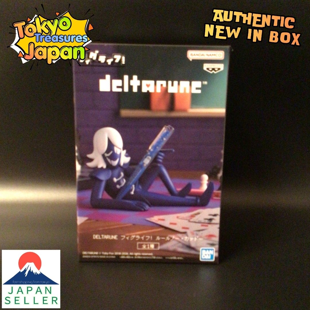 DELTARUNE FigLife! Roulanne Kadó Authentic Japan Banpresto