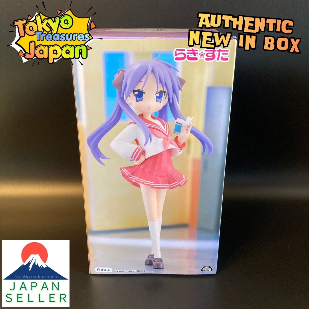 "Lucky Star" Trio-Try-iT Figure - Kagami Hiiragi -Authentic Japan Anime FuRyu