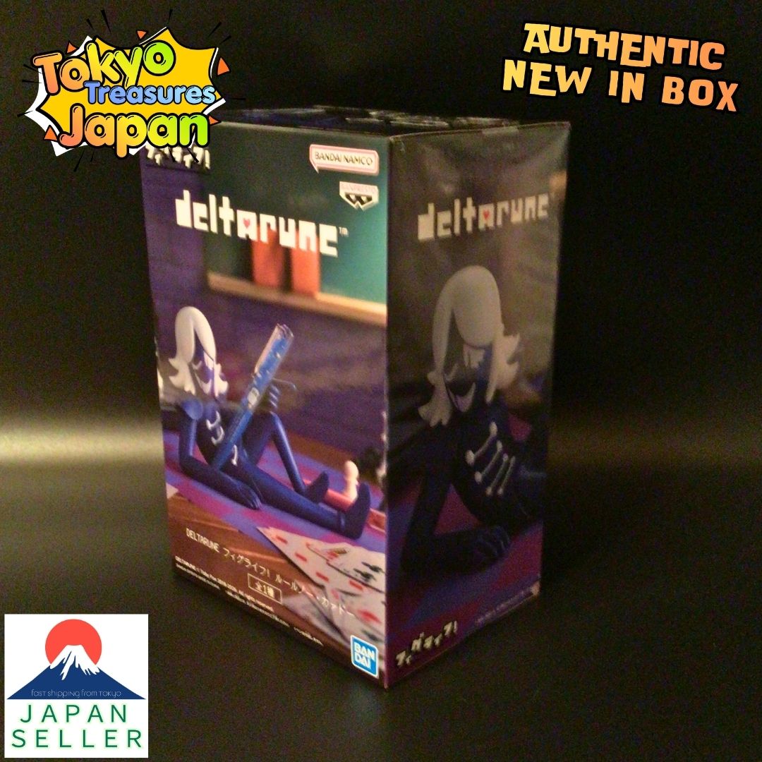 DELTARUNE FigLife! Roulanne Kadó Authentic Japan Banpresto