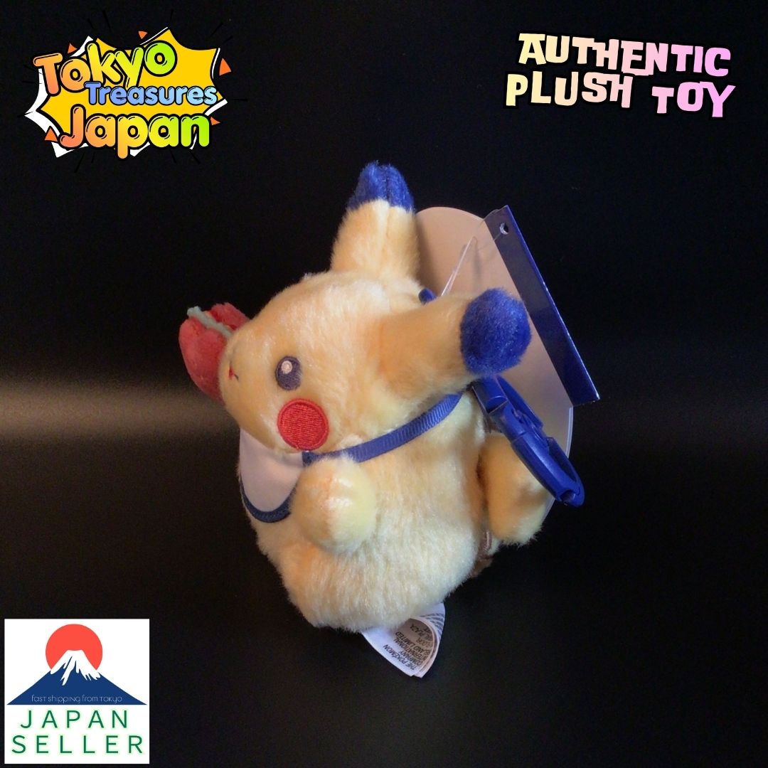 Pokemon Center Mascot PIKACHU DINER Hamburger Authentic Plush Toy