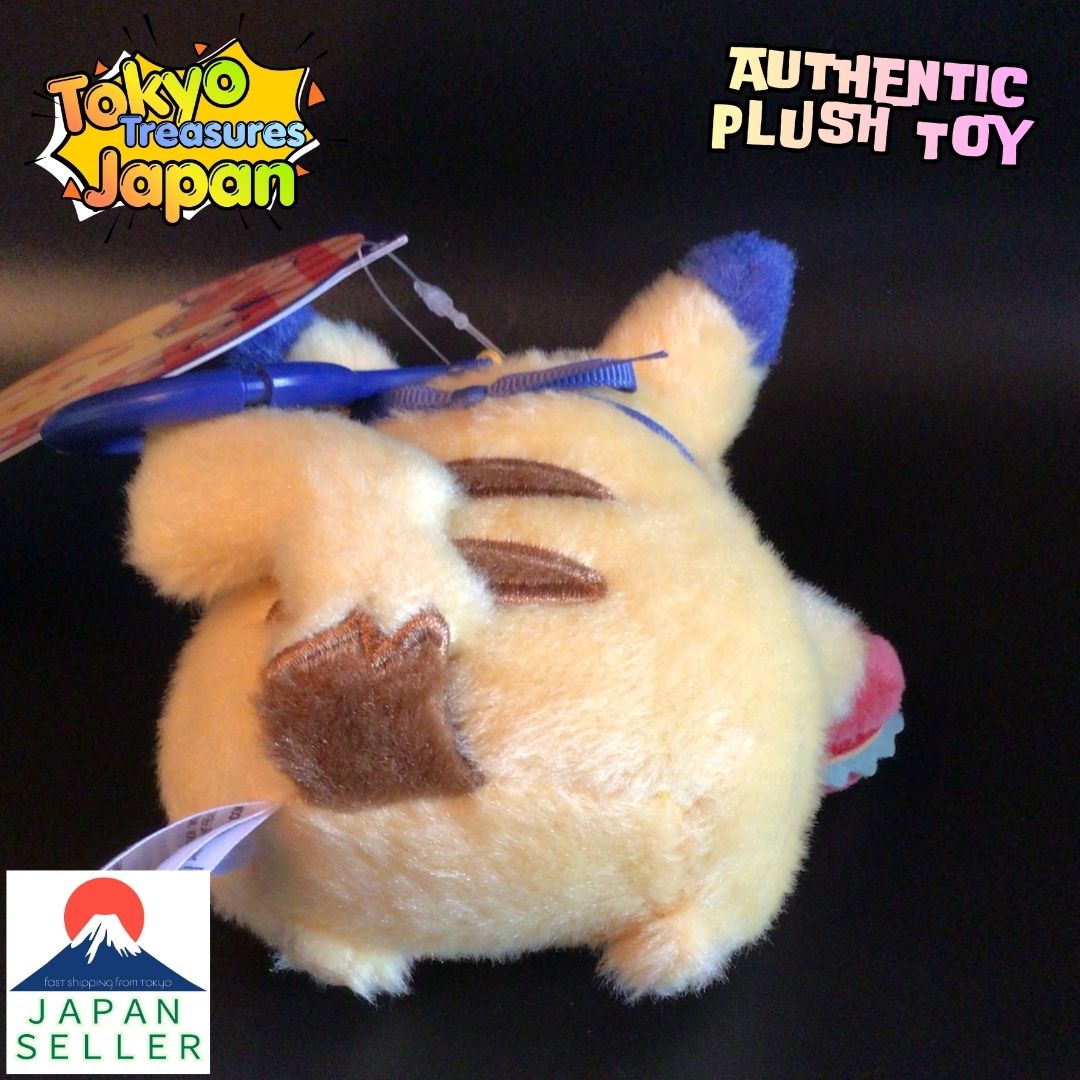 Pokemon Center Mascot PIKACHU DINER Hamburger Authentic Plush Toy