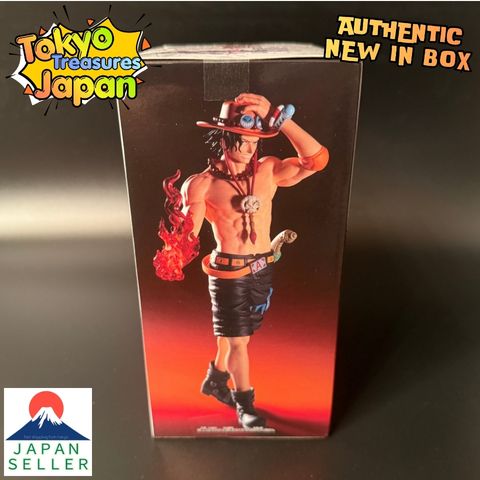 One Piece THE Departure LOGIA -PORTGAS.D.ACE-Authentic Japan Banpresto