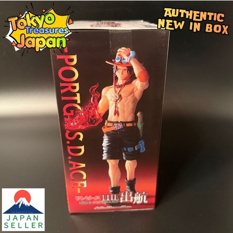 One Piece THE Departure LOGIA -PORTGAS.D.ACE-Authentic Japan Banpresto