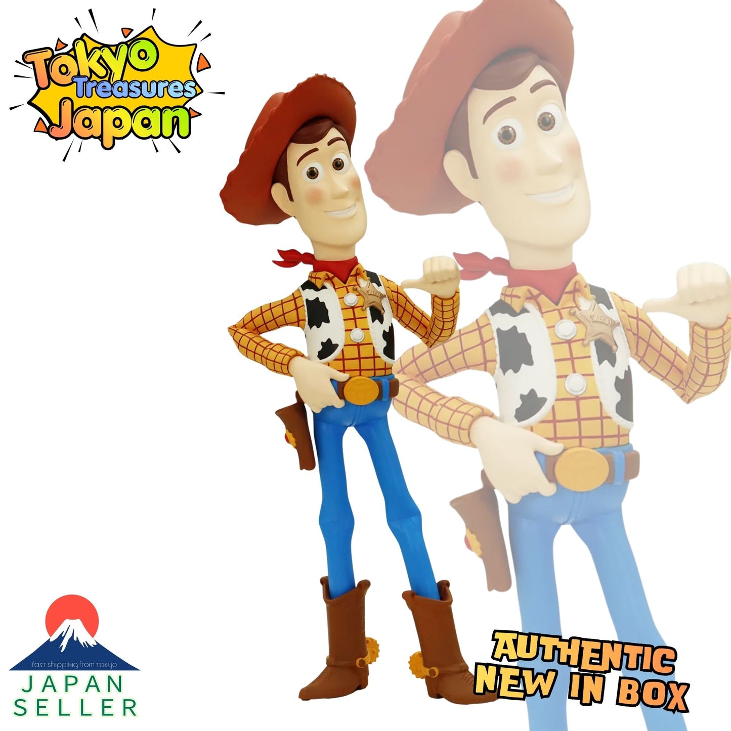 Toy Story Package Figure Collection: Woody Disney Authentic