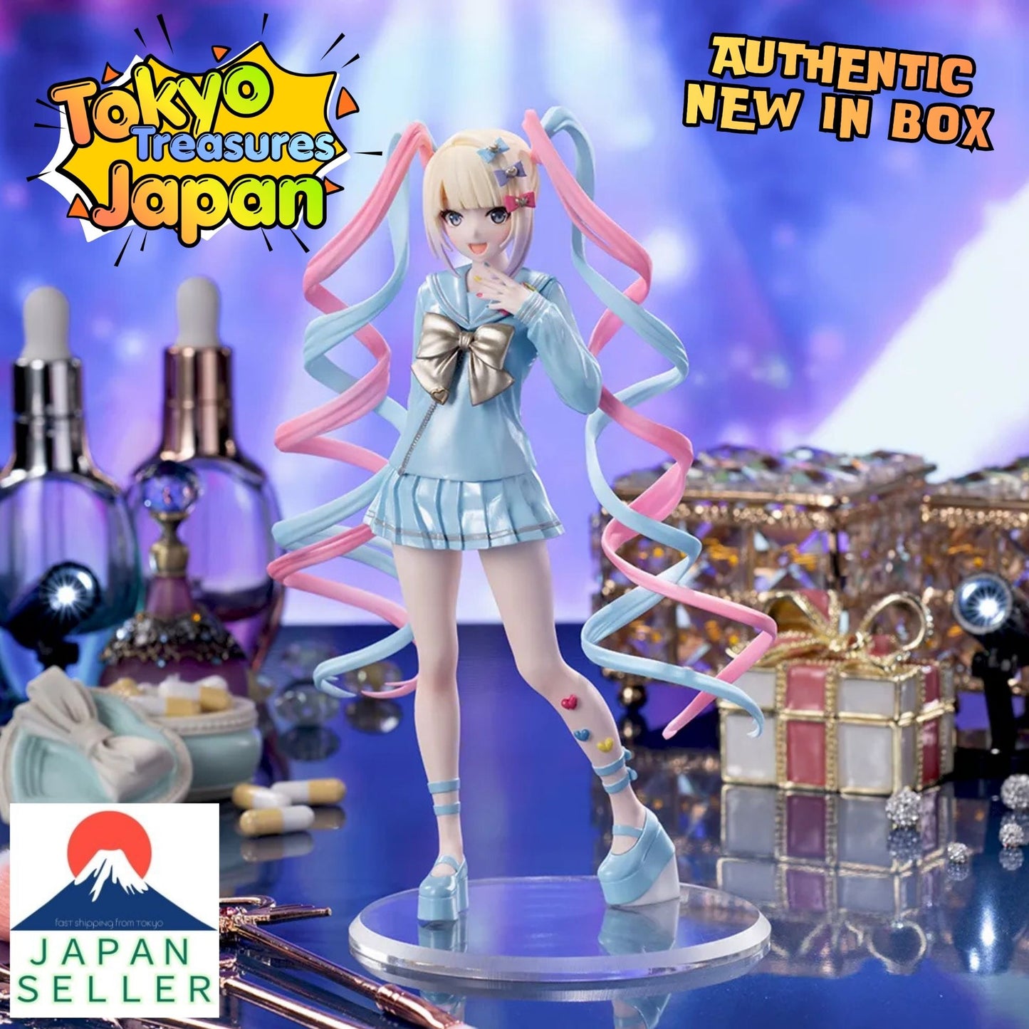 Anime "NEEDY GIRL OVERDOSE" Luminasta "Super Cute Angel-chan"Authentic Japan