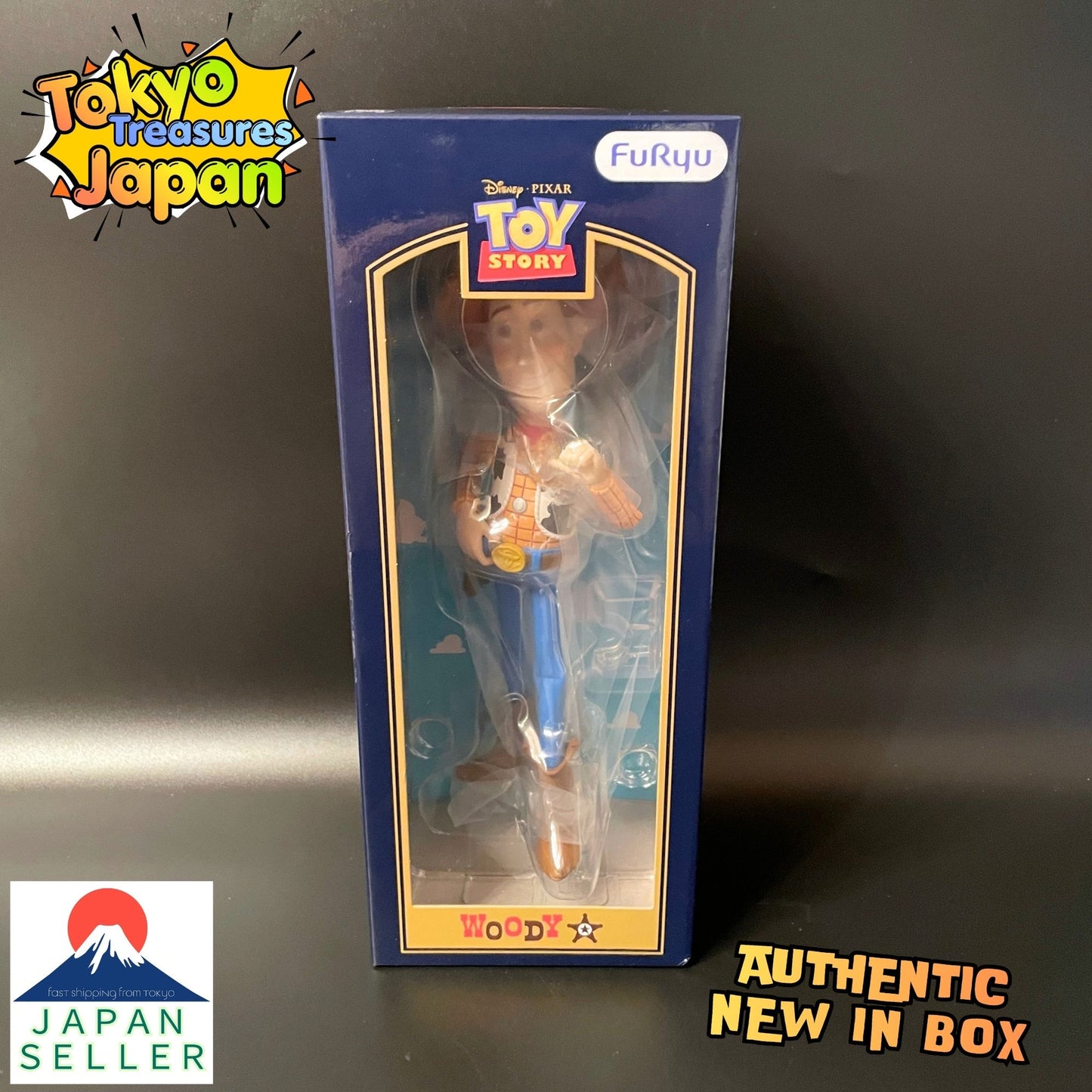 Toy Story Package Figure Collection: Woody Disney Authentic
