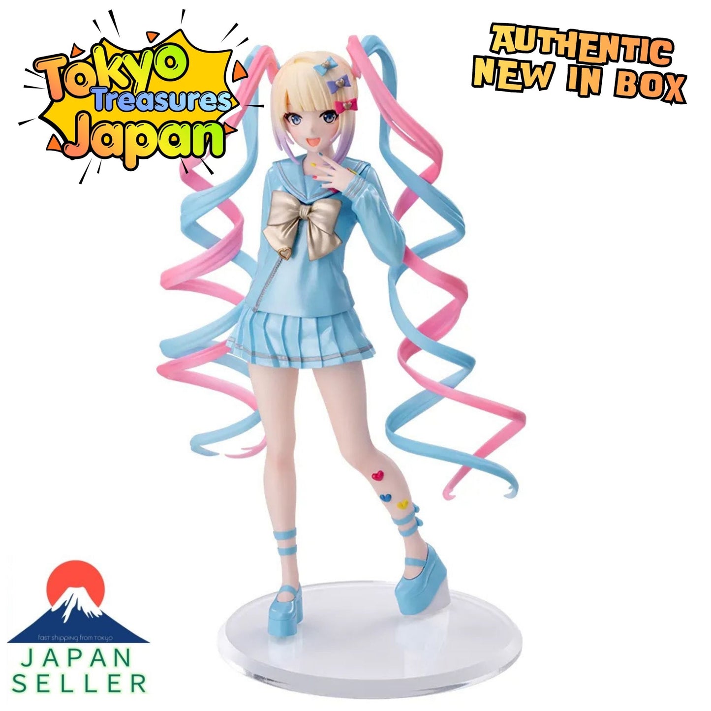 Anime "NEEDY GIRL OVERDOSE" Luminasta "Super Cute Angel-chan"Authentic Japan