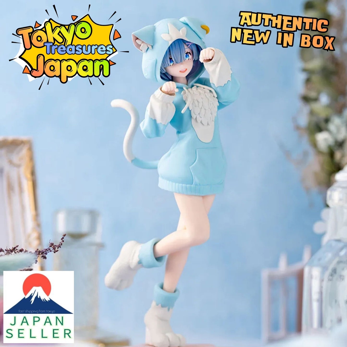 Re:Zero - Starting Life in Another World XSTellar "Rem" - Fluffy Pack -Authentic Japan