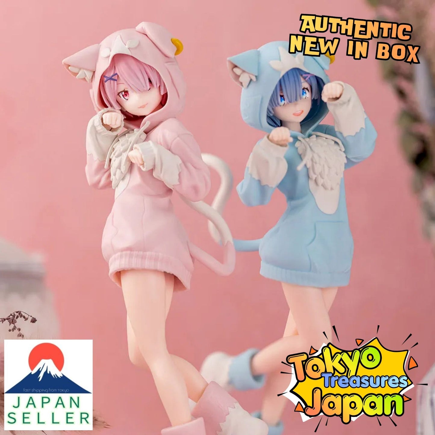 Re:Zero - Starting Life in Another World XSTellar "Ram" - Fluffy Pack -Authentic Japan