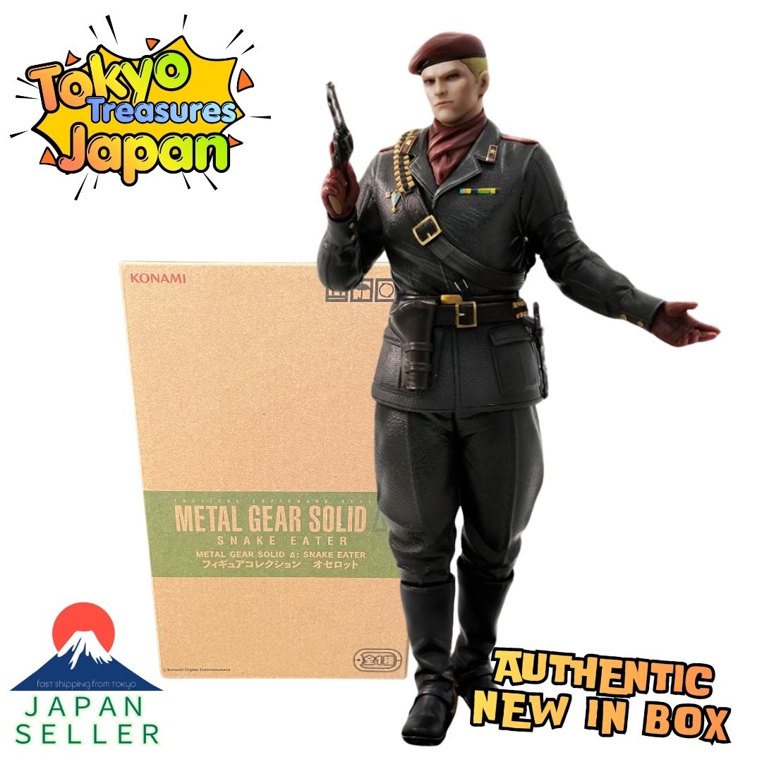 METAL GEAR SOLID Δ: SNAKE EATER Figure Collection: Ocelot Authentic