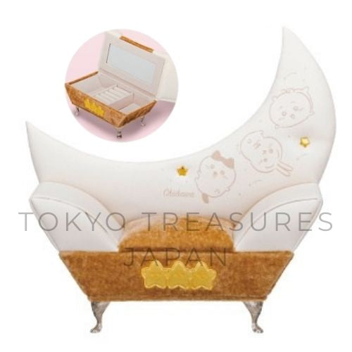 Chiikawa Sofa-Shaped Jewelry Box (White) Official Authentic Japan Anime