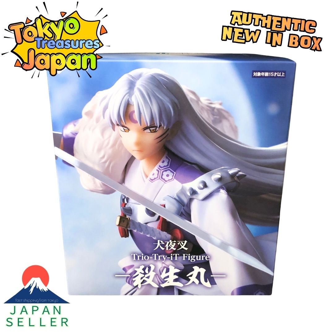 Inuyasha Trio Try iT Figure: Sesshomaru Authentic Japanese FuRyu