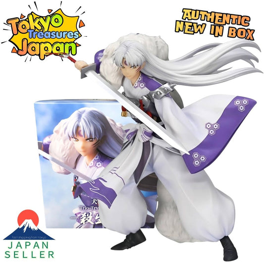 Inuyasha Trio Try iT Figure: Sesshomaru Authentic Japanese FuRyu