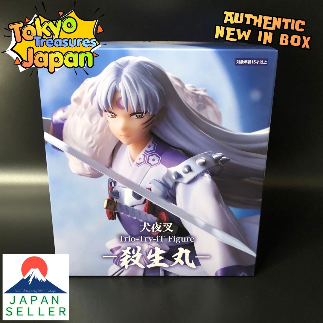 Inuyasha Trio Try iT Figure: Sesshomaru Authentic Japanese FuRyu