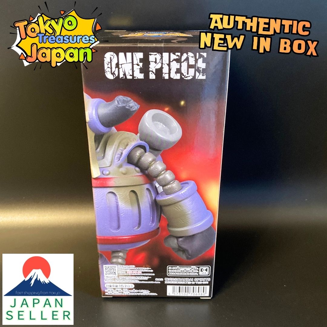 One Piece Mega World Collectable Figure - Iron Giant - Authentic Japan Banpresto