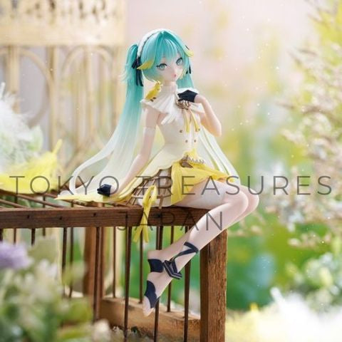 Hatsune Miku Noodle Stopper Figure-Canary Authentic Japan Taito
