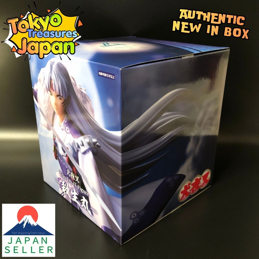Inuyasha Trio Try iT Figure: Sesshomaru Authentic Japanese FuRyu
