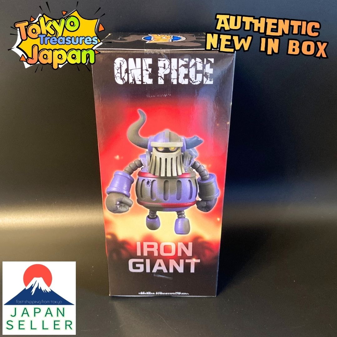 One Piece Mega World Collectable Figure - Iron Giant - Authentic Japan Banpresto