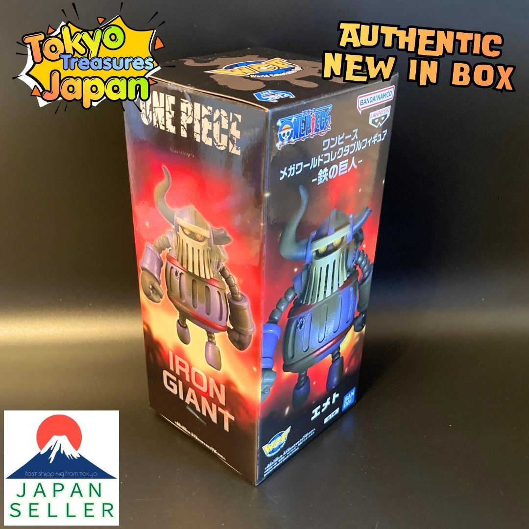 One Piece Mega World Collectable Figure - Iron Giant - Authentic Japan Banpresto