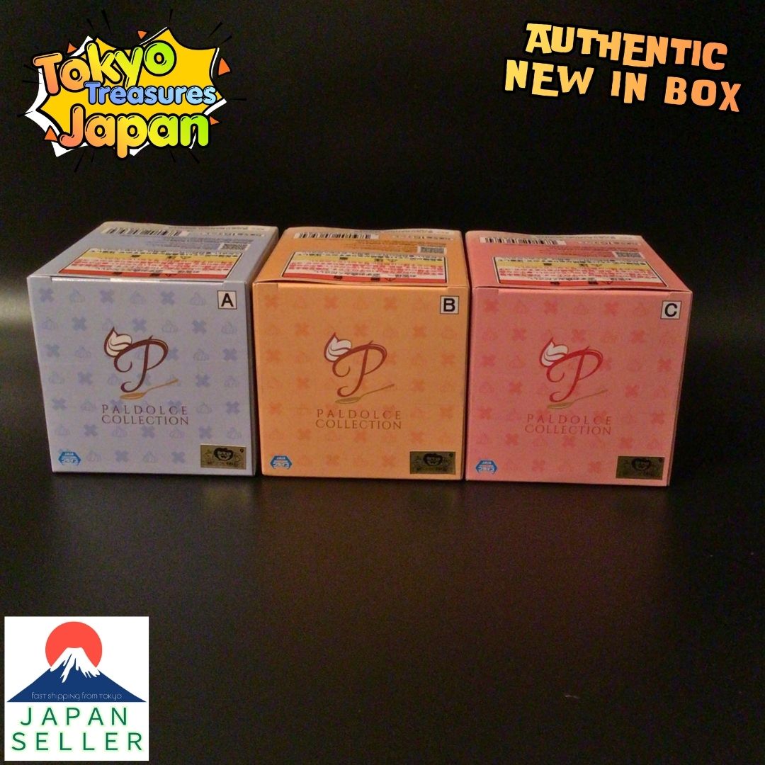 One Piece Paldolce Collection Chopper, Bepo, and the Heart Pirates 3-Piece Set