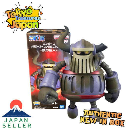 One Piece Mega World Collectable Figure - Iron Giant - Authentic Japan Banpresto