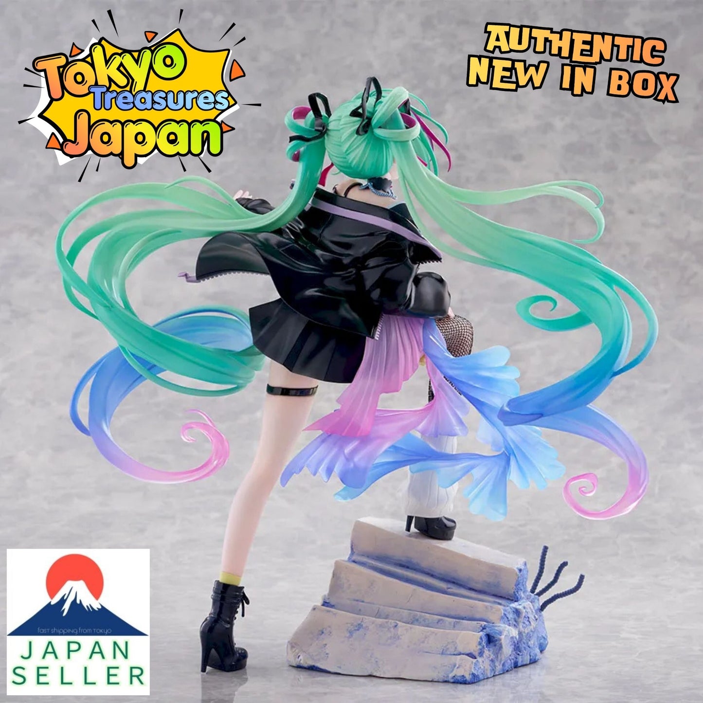 Hatsune Miku Series FIGURIZMα “Hatsune Miku”-Punk!-Authentic Japan