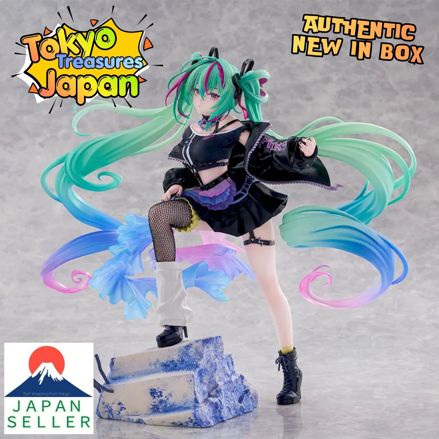 Hatsune Miku Series FIGURIZMα “Hatsune Miku”-Punk!-Authentic Japan