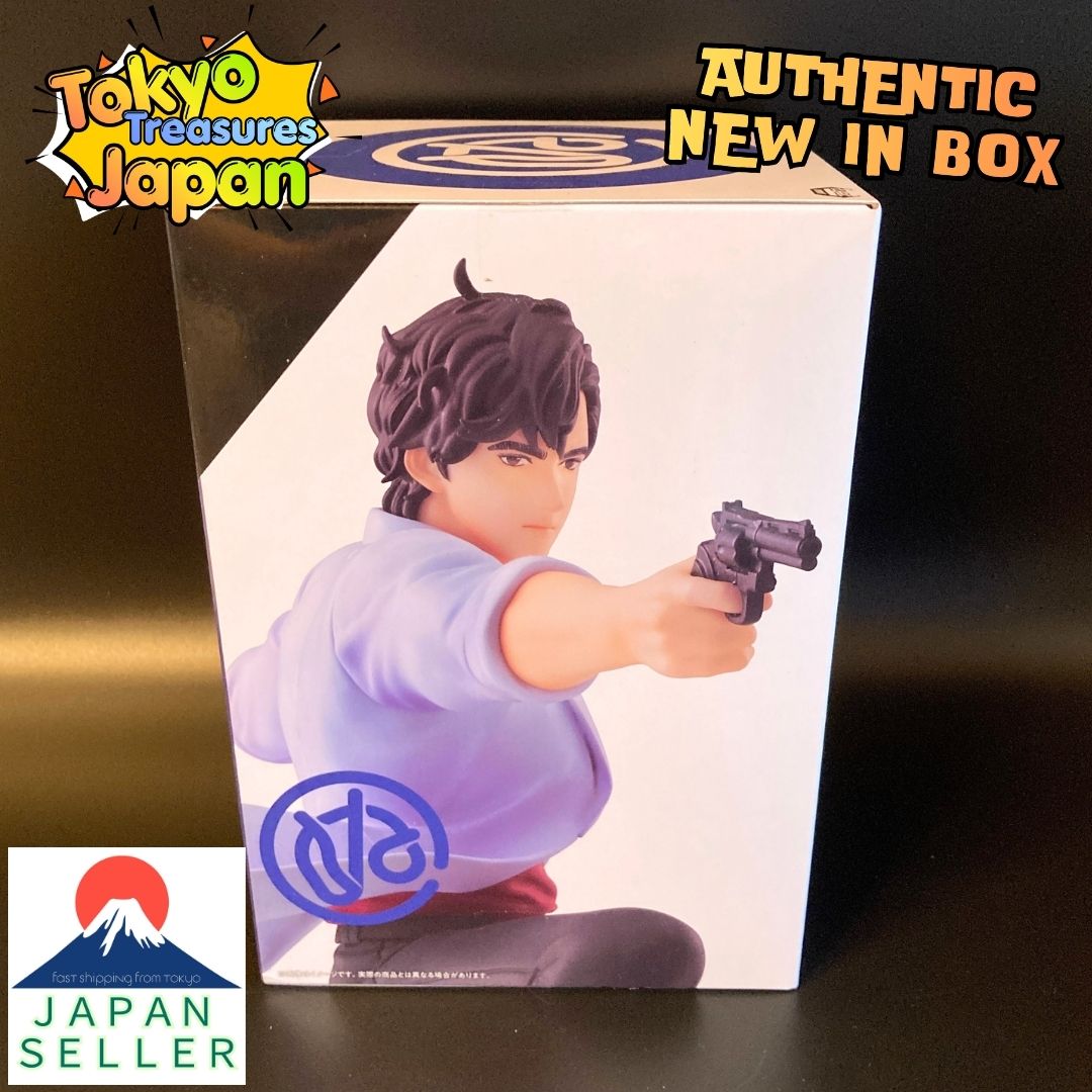 City Hunter Noodle Stopper Figure -Ryo Saeba- Authentic Japan Anime