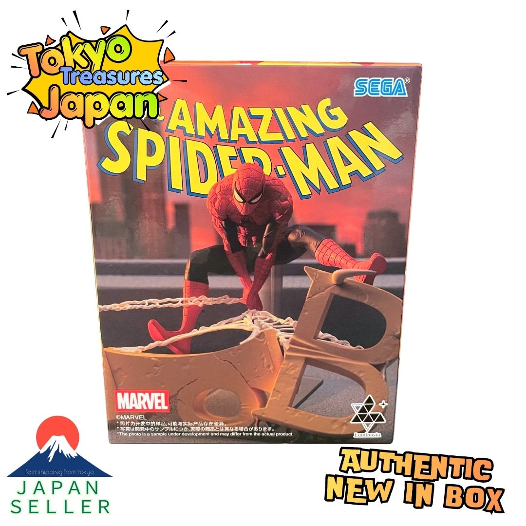 MARVEL Luminasta – Spider-Man – Authentic Japanese Sega