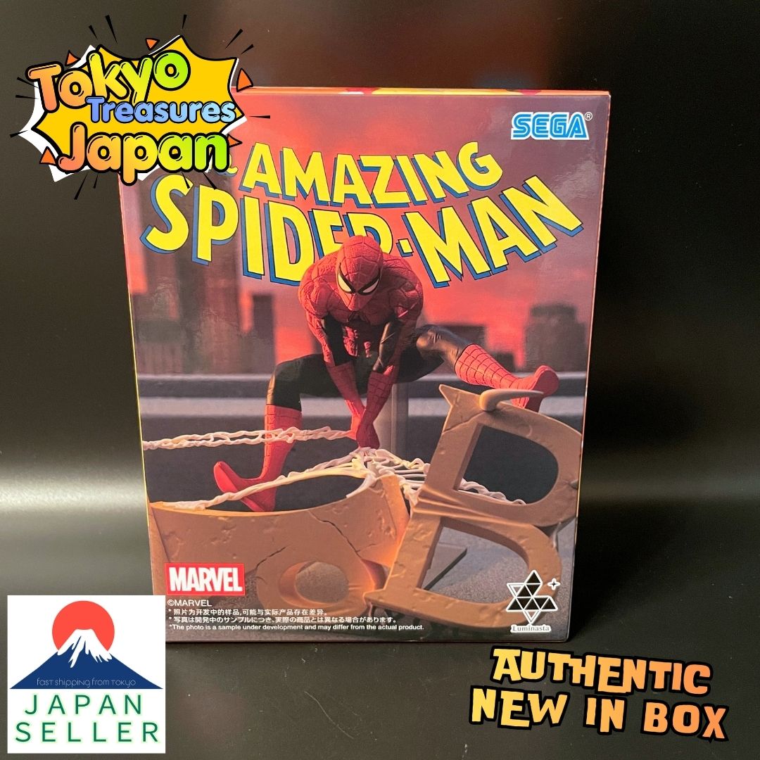 MARVEL Luminasta – Spider-Man – Authentic Japanese Sega