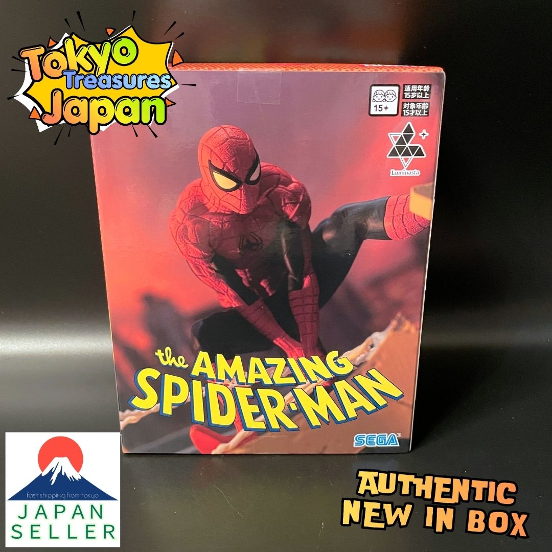 MARVEL Luminasta – Spider-Man – Authentic Japanese Sega
