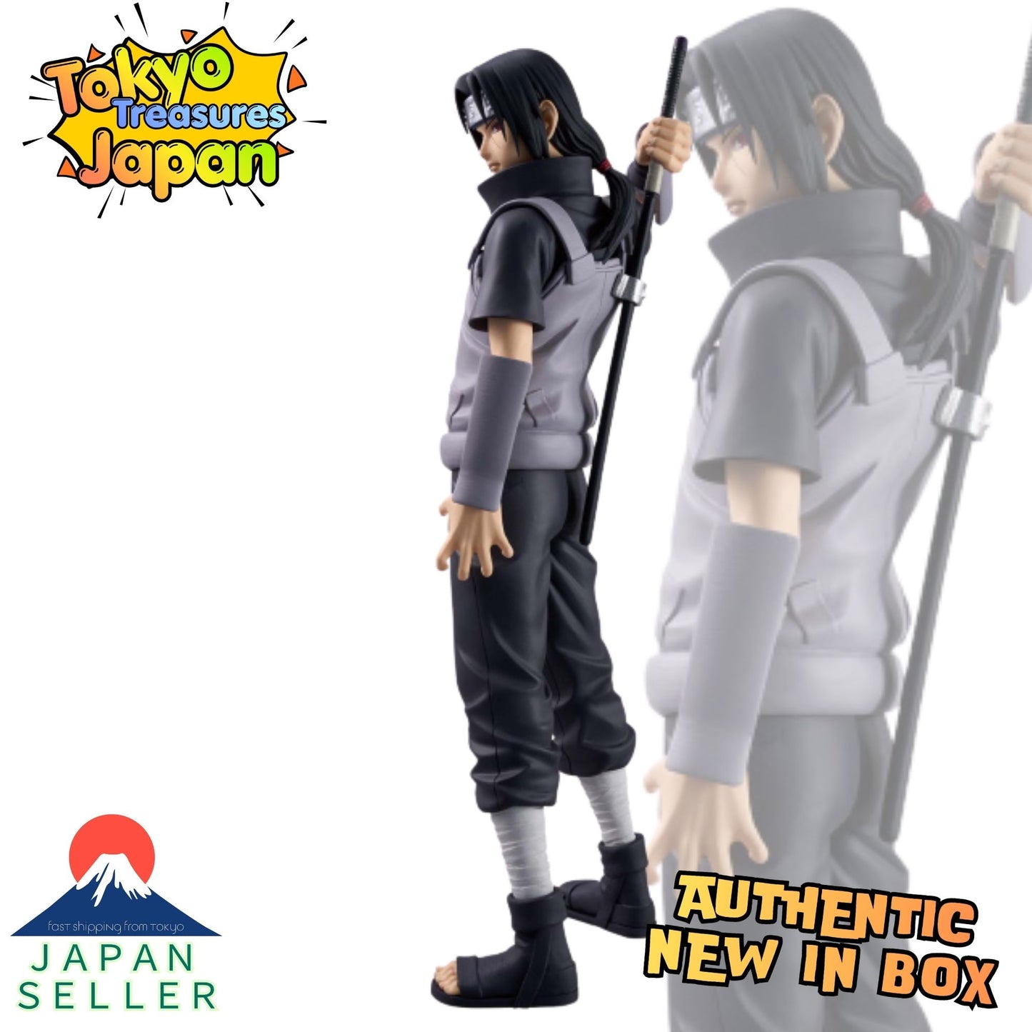 NARUTO: Shippuden Grandista - UCHIHA ITACHI II Authentic Japanese