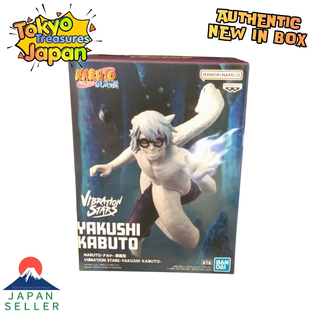 NARUTO Shippuden VIBRATION STARS -YAKUSHI KABUTO- Authentic Japan