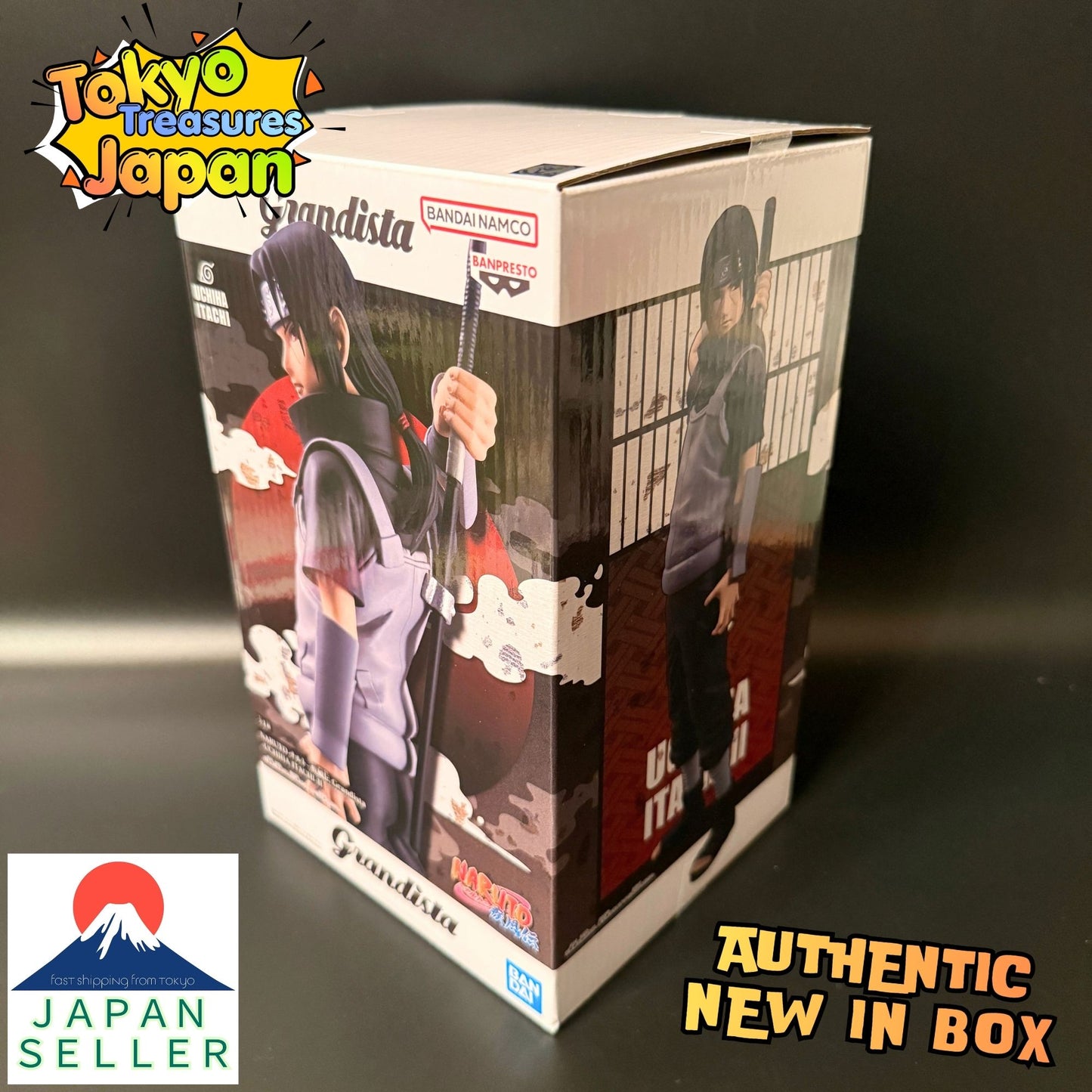 NARUTO: Shippuden Grandista - UCHIHA ITACHI II Authentic Japanese