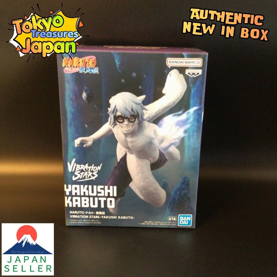 NARUTO Shippuden VIBRATION STARS -YAKUSHI KABUTO- Authentic Japan