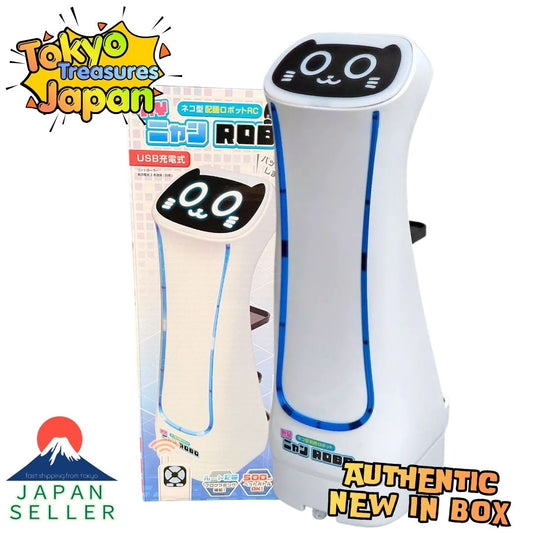 Cat-Style Serving Robot RC "MY Nyan ROBO" (Infrared Control / USB Rechargeable)