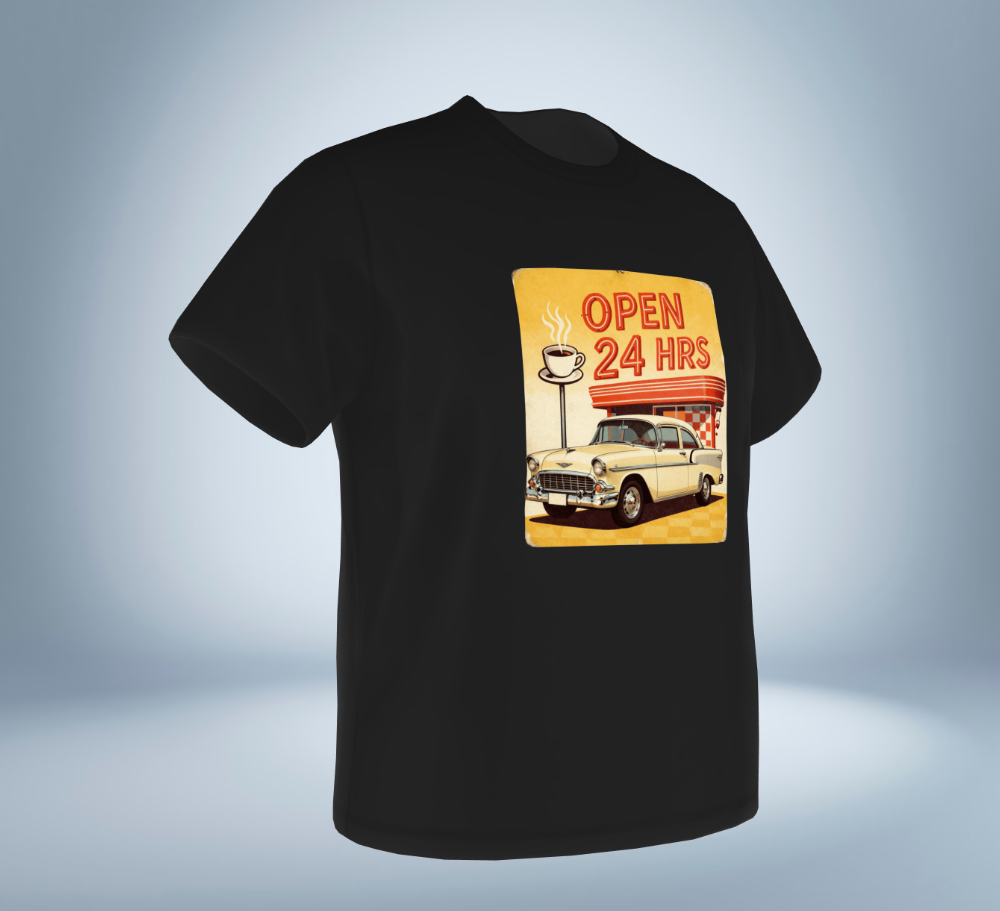 American Vintage Series Ver.1 T-Shirt（Black）Tokyo Treasures Japan