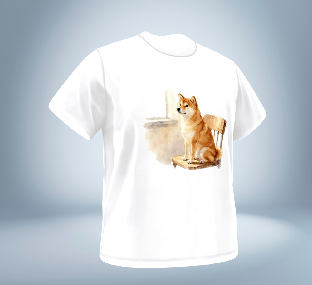 Dog Life Series Ver.1 T-Shirt（White）Tokyo Treasures Japan