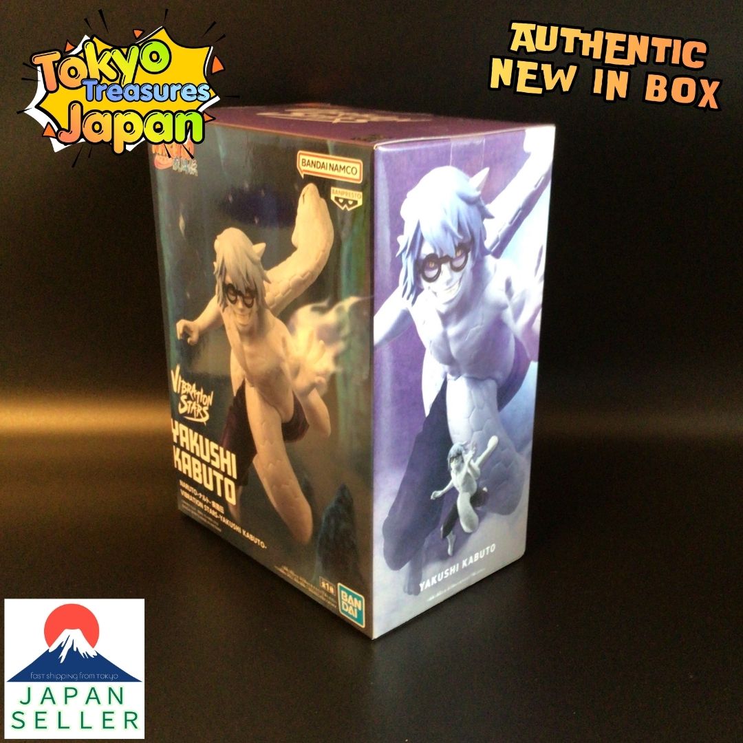 NARUTO Shippuden VIBRATION STARS -YAKUSHI KABUTO- Authentic Japan