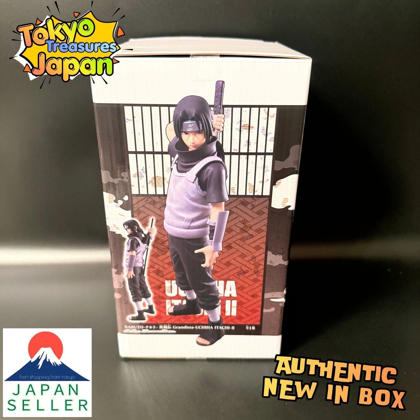 NARUTO: Shippuden Grandista - UCHIHA ITACHI II Authentic Japanese