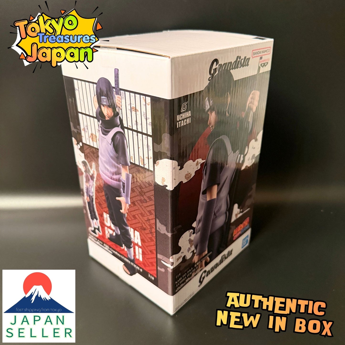 NARUTO: Shippuden Grandista - UCHIHA ITACHI II Authentic Japanese