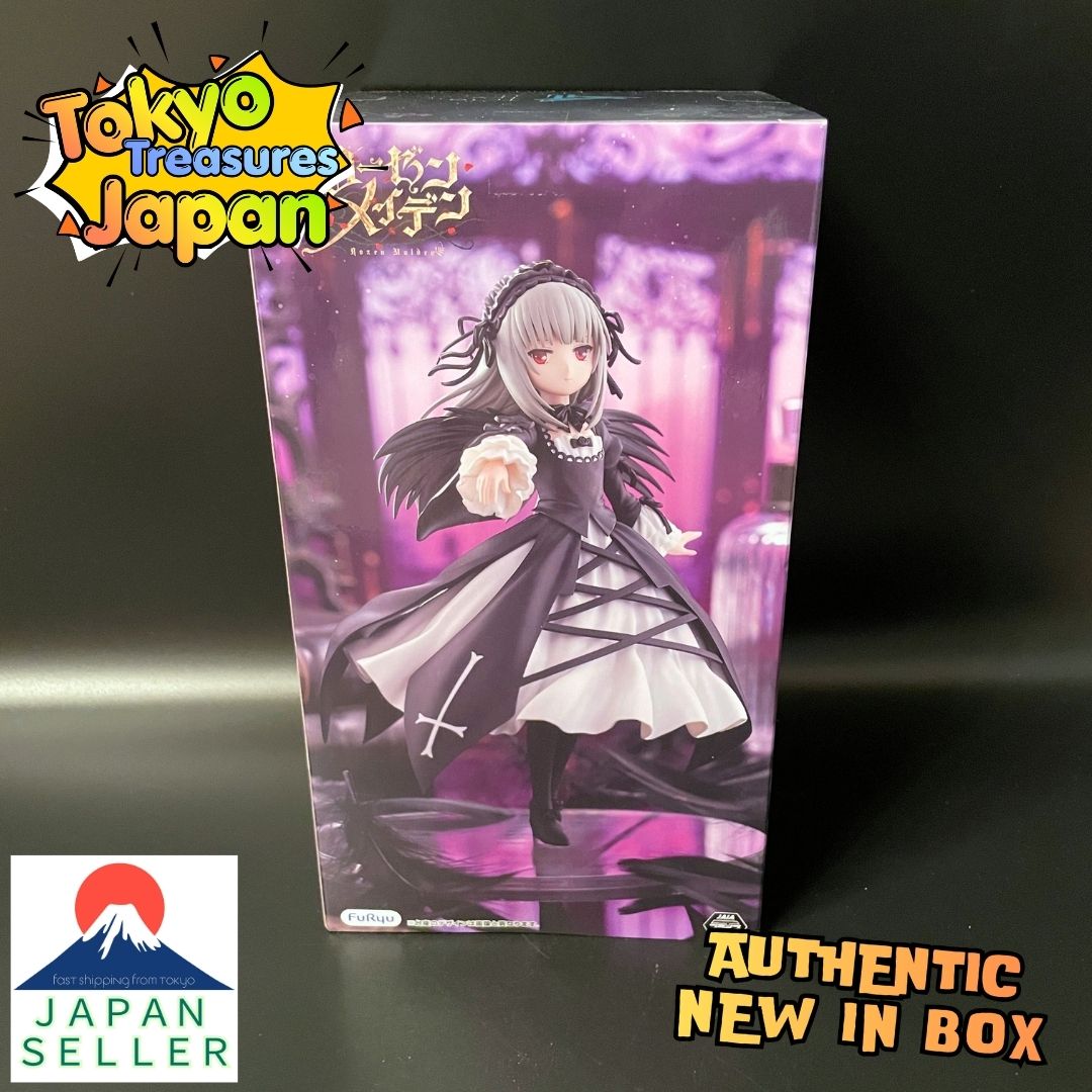 Rozen Maiden Trio-Try-iT Figure: Suigintou Authentic Japanese FuRyu